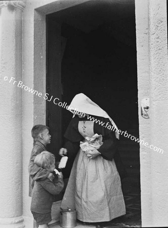 SISTER CORA (MT STANNE'S MILLTOWN),WITH POOR CHILDREN